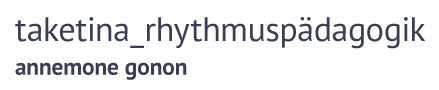 logo taketina _ rhythmusp&auml;dagogik
